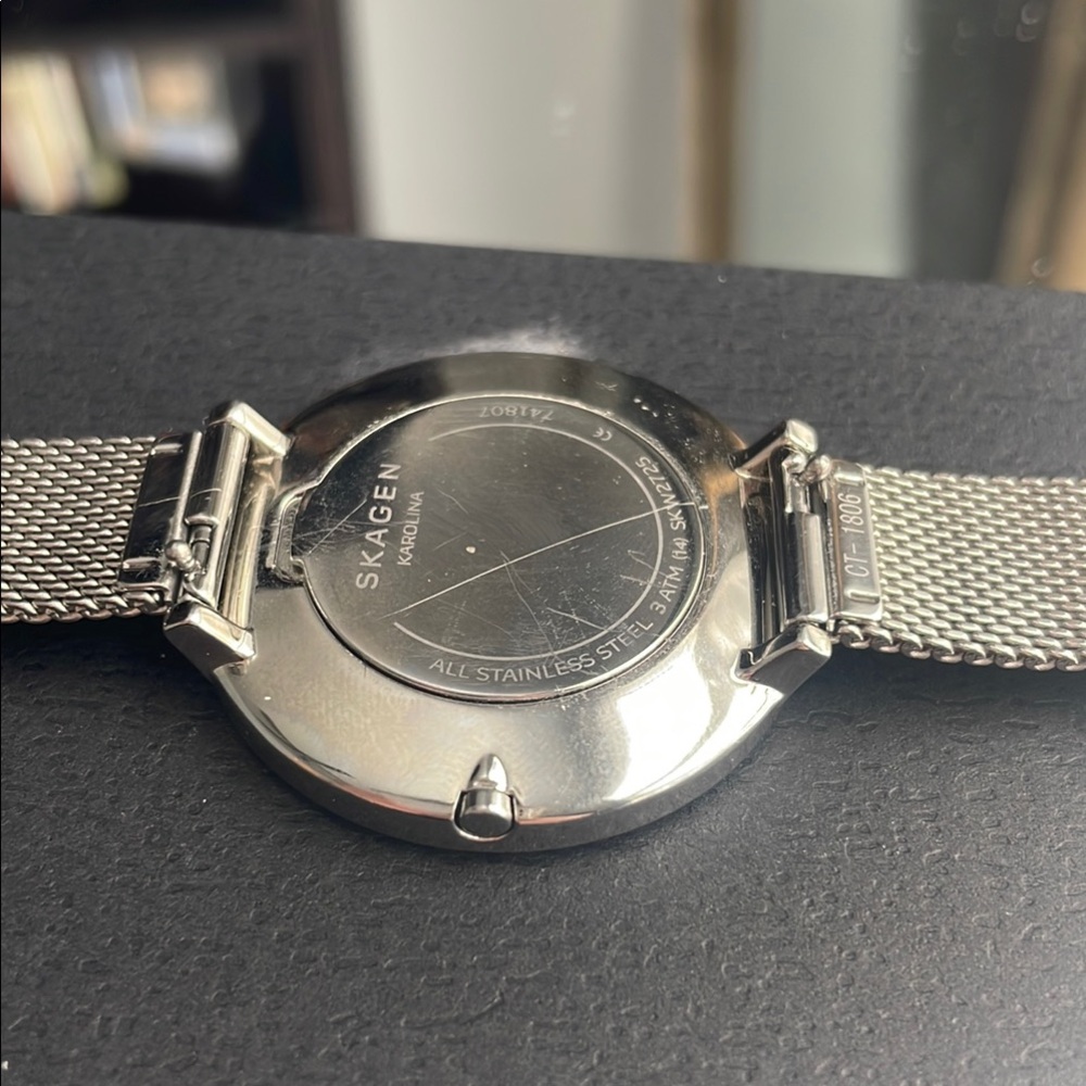 Skagen Karolina Blue Dial Ladies Watch SKW2725 - Picture 7 of 11